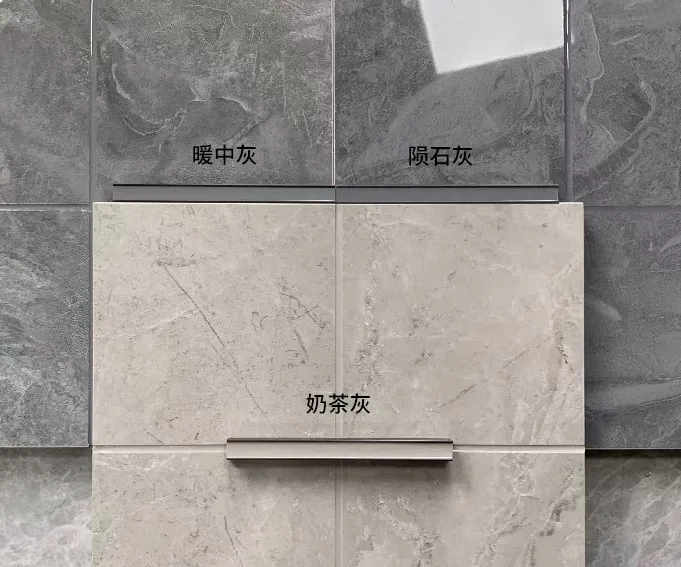 环氧亮光美缝剂缝隙完工特写——镜面光泽效果